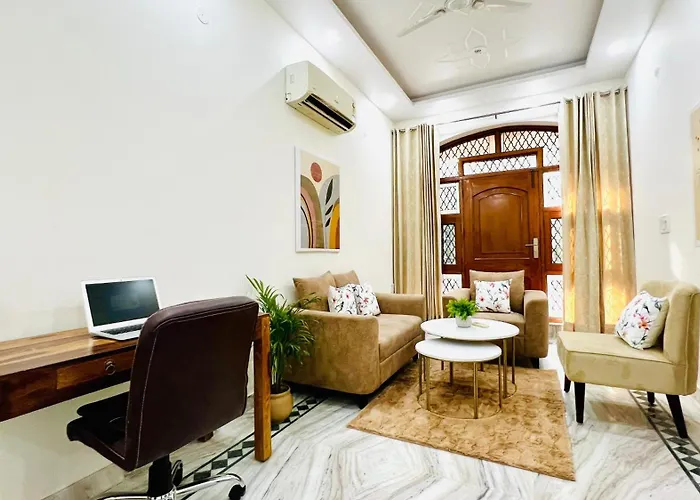 Bluo Modern 2Bhk Rohini - Parking , Balcony