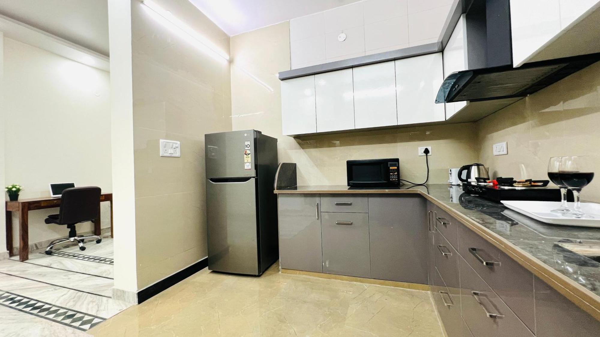 Bluo Modern 2bhk Rohini - Parking , Balcony Apartment